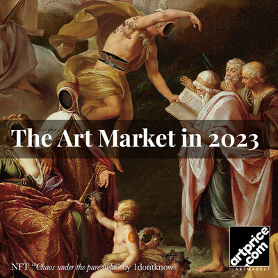 Artprice by Artmarket.com: 28th annual report - The Art Market in 2023. A new record number of artworks sold at auction. Biggest national marketplace: the USA. Female artists showed spectacular growth