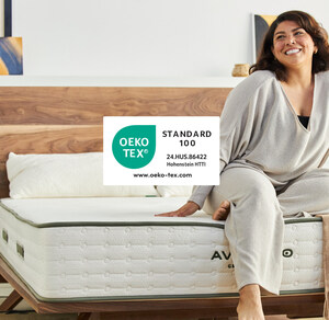 Avocado Green Mattress Earns Prestigious OEKO-TEX® STANDARD 100 Certification for Selected Innerspring Mattresses