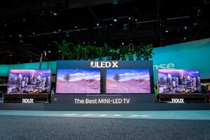 HISENSE EXIBE NOVA TV ULED X, GELADEIRA INTELIGENTE E LAVA-LOUÇAS NA CES 2024