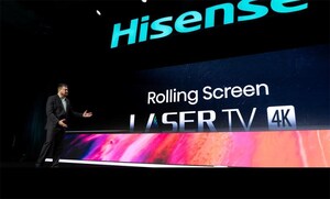 HISENSE APRESENTA INOVAÇÕES REVOLUCIONÁRIAS EM LASER TV NA CES 2024