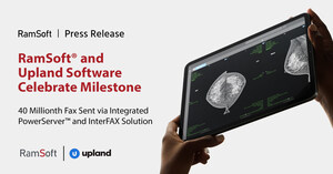 RamSoft® and Upland Software Celebrate Milestone: 40 Millionth Fax Sent via Integrated PowerServer™ and InterFAX Solution