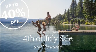 REI Co-op welcomes summer with a major sale to jumpstart adventures outside. The specialty outdoor retailer’s Fourth of July sale and clearance event is back with big deals and up to 40% off clearance items. Shop the sale now through July 4 in-store and online at REI.com.